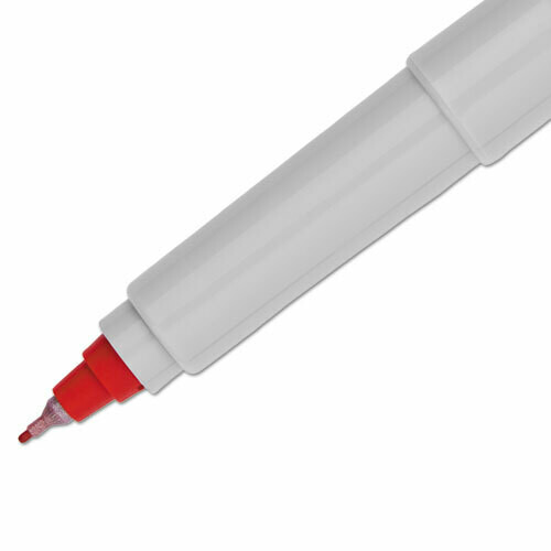 Sharpie Ultra Fine Tip Permanent Marker, Extra-Fine Needle Tip, Red