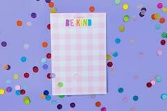 Taylor Elliott Be Kind notepad