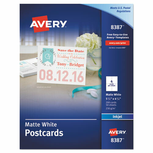 Avery Postcards