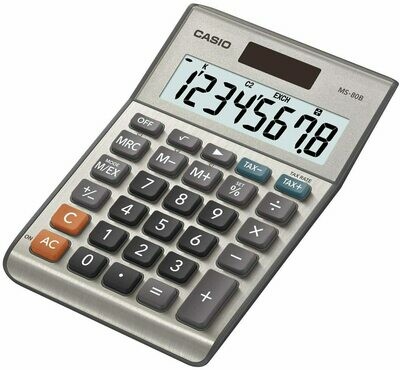 Casio Hand Held Calculator - MS80B