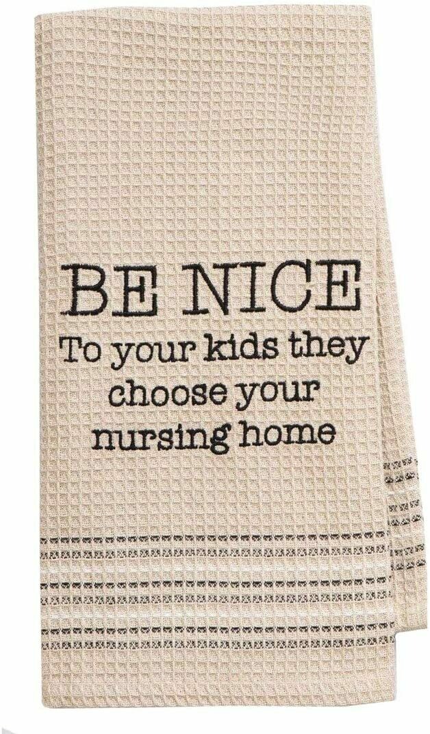Dish Towel-Be Nice