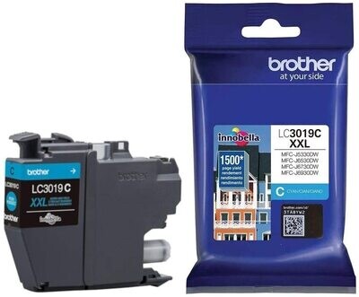 Brother LC3019C XXL Ink Jet Cartridges