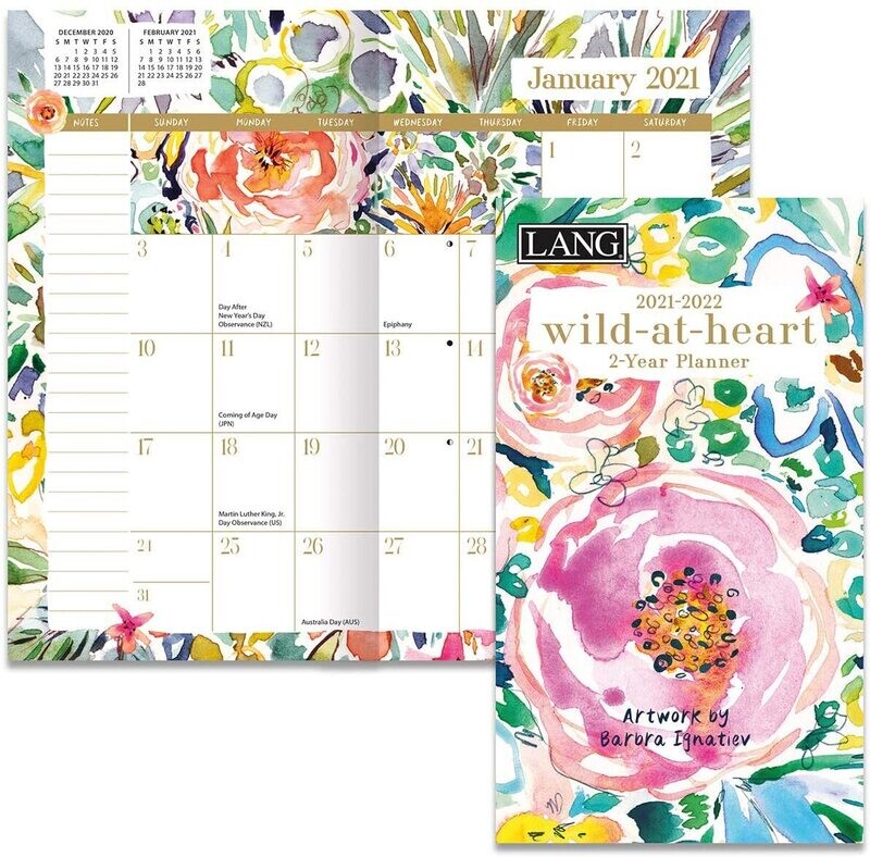 2021 Planner With Pen - 2year Pocket