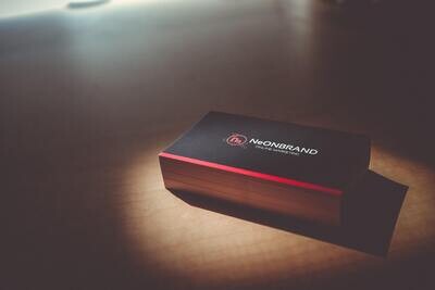 Custom Printed Business Cards, Glossy finish
