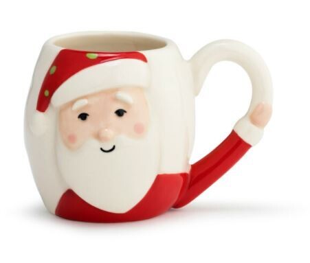 Demdaco Santa Hat Mug