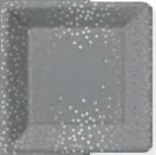 Brilliant Silver Dessert Plates