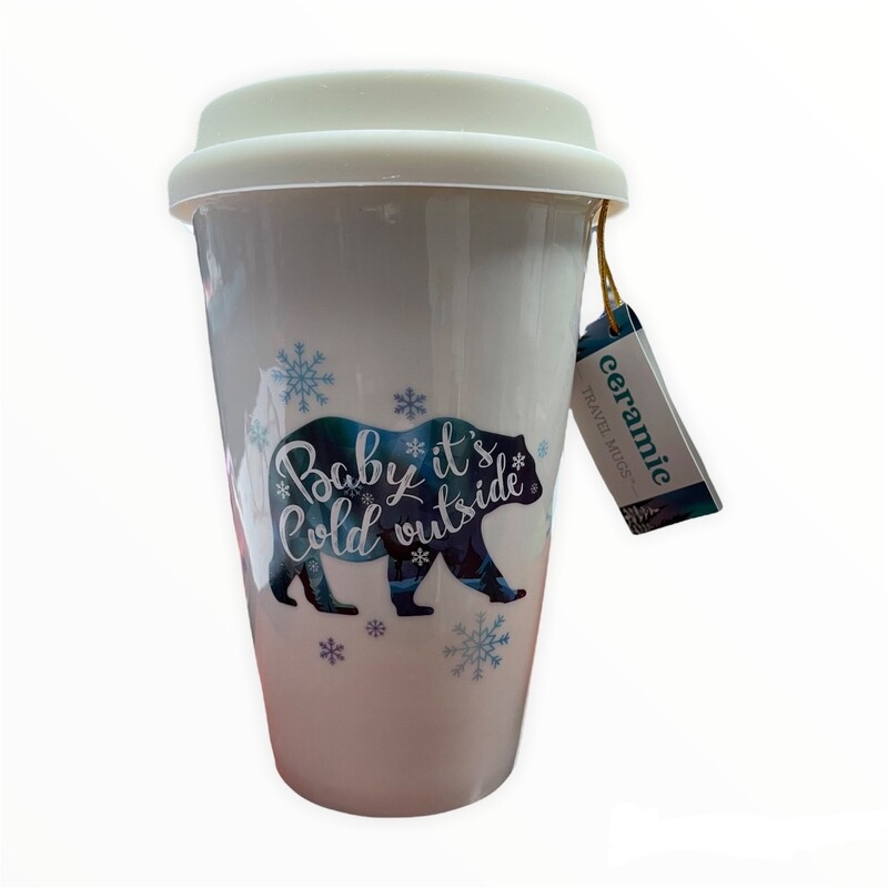 Ceramic Travel Mug 12oz -
