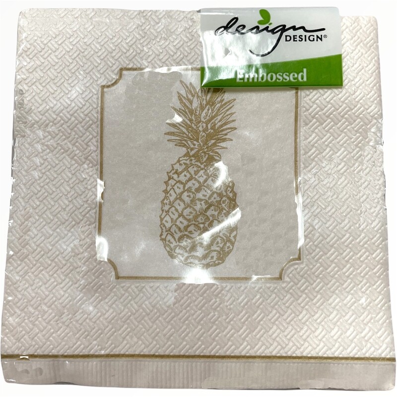 Beverage Napkins - Pinapple