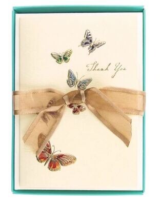 Graphique Boxed Thank You Notecards - Butterflies