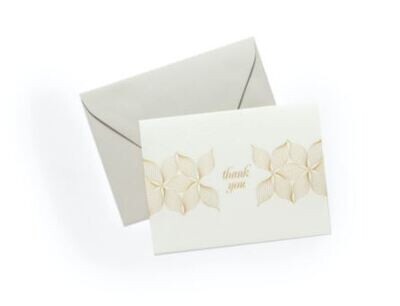 Color Box Engraved Thank you notes