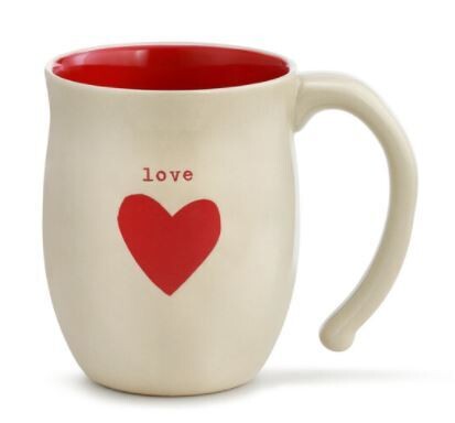 Demdaco Love Heart Mug