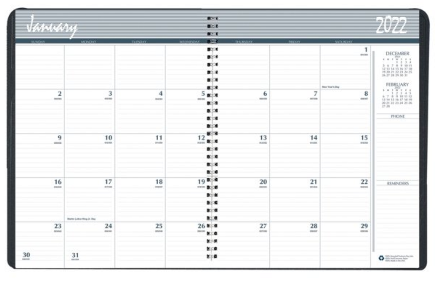 House of Doolittle 2 year Monthly Calendar