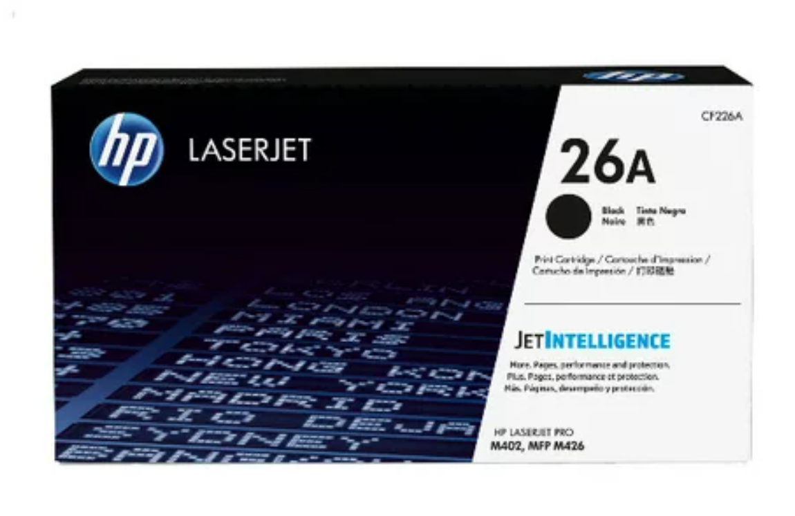 HP Laserjet 26A black ink cartridge