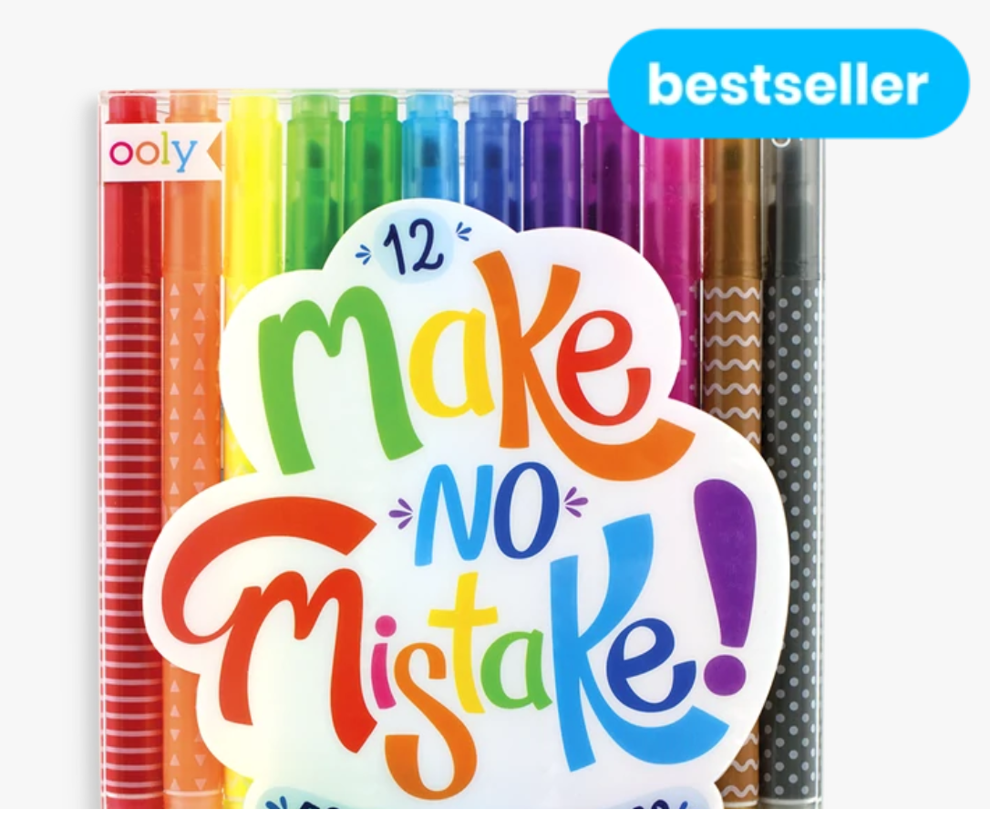 Make No mistake Erasable Markers