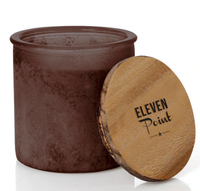 River Rock Candle - Amber