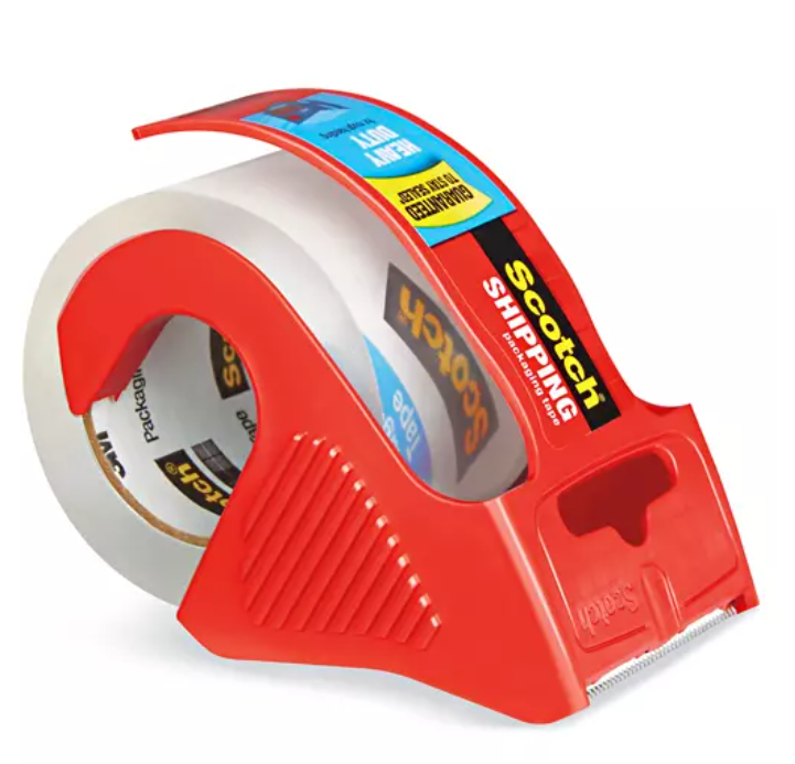 Scotch Heavy Duty Packaging Tape with Dispenser