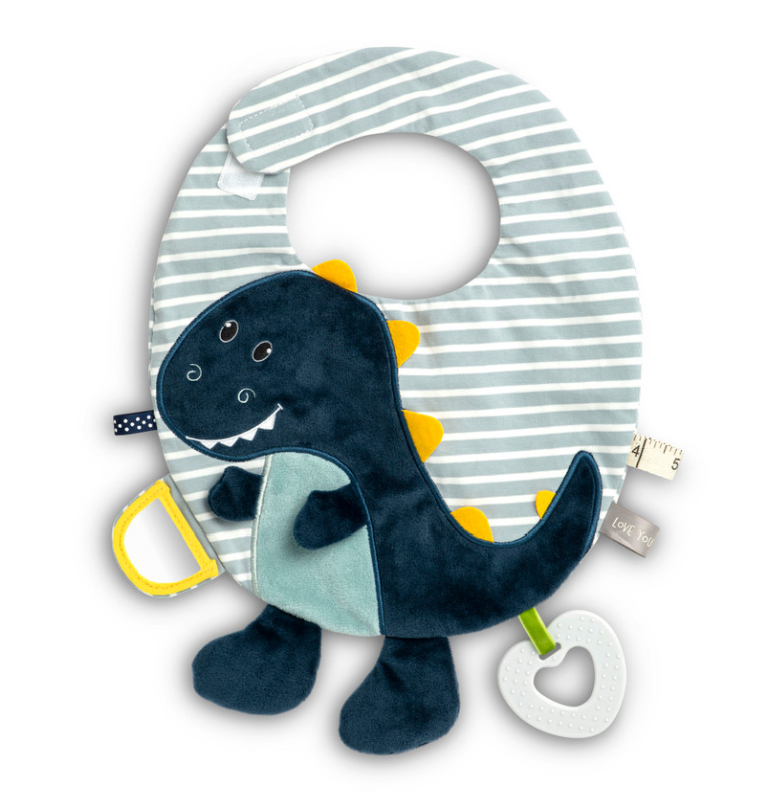 Demdaco Activity Bib Dinosaur