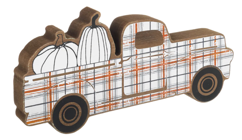 Collins Plaid Truck