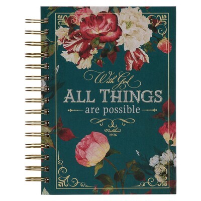 Christian Art Gifts Journal  All Things Possible