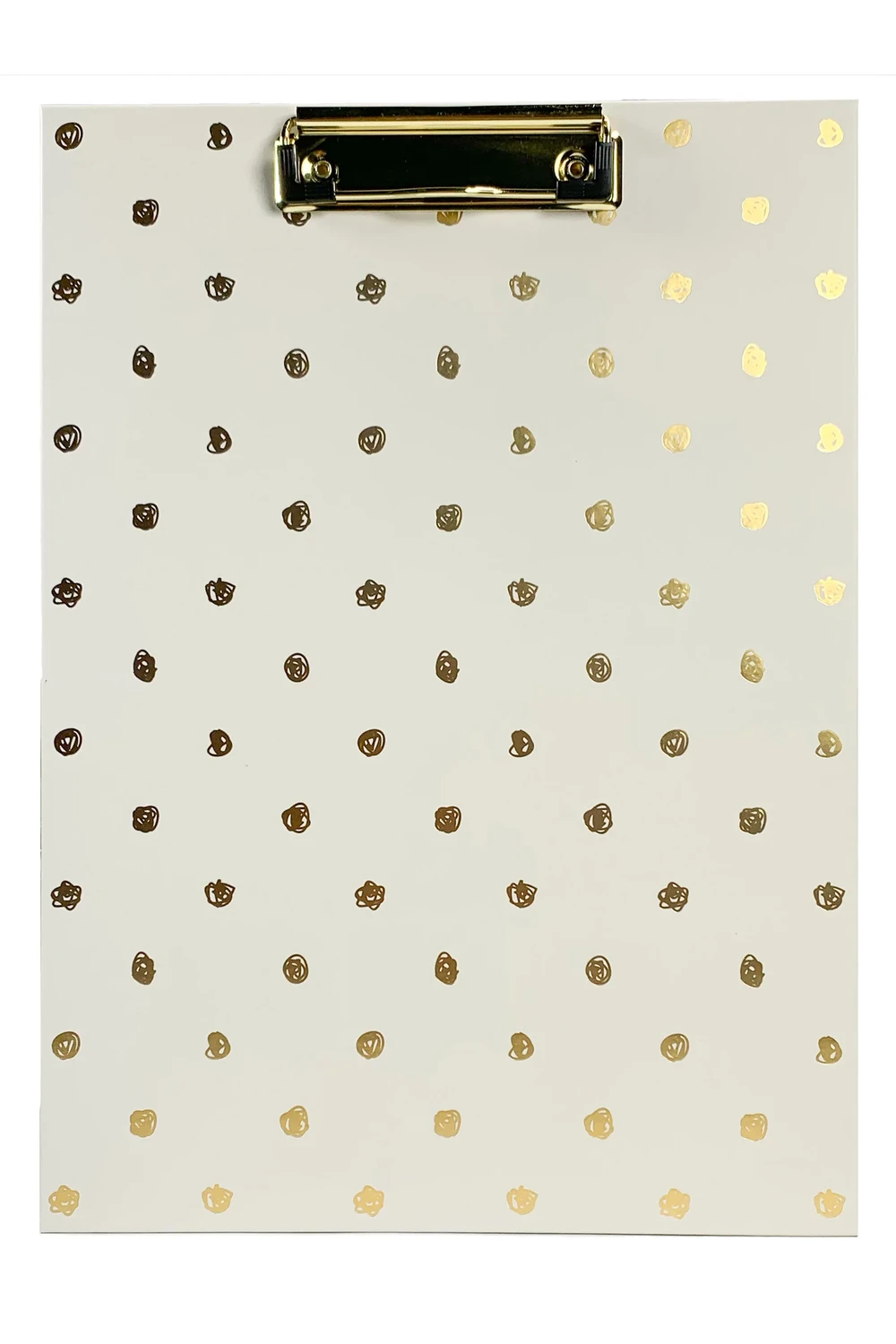 Steel Mill Gold Dots Clipboard