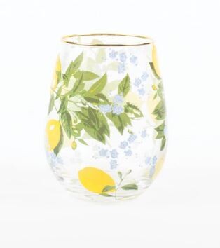 8 Oak Lane Lemon Glasses