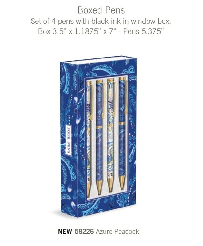Punch Studio Peacock Pens