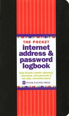 Peter Pauper Pocket Internet & Password Address Book