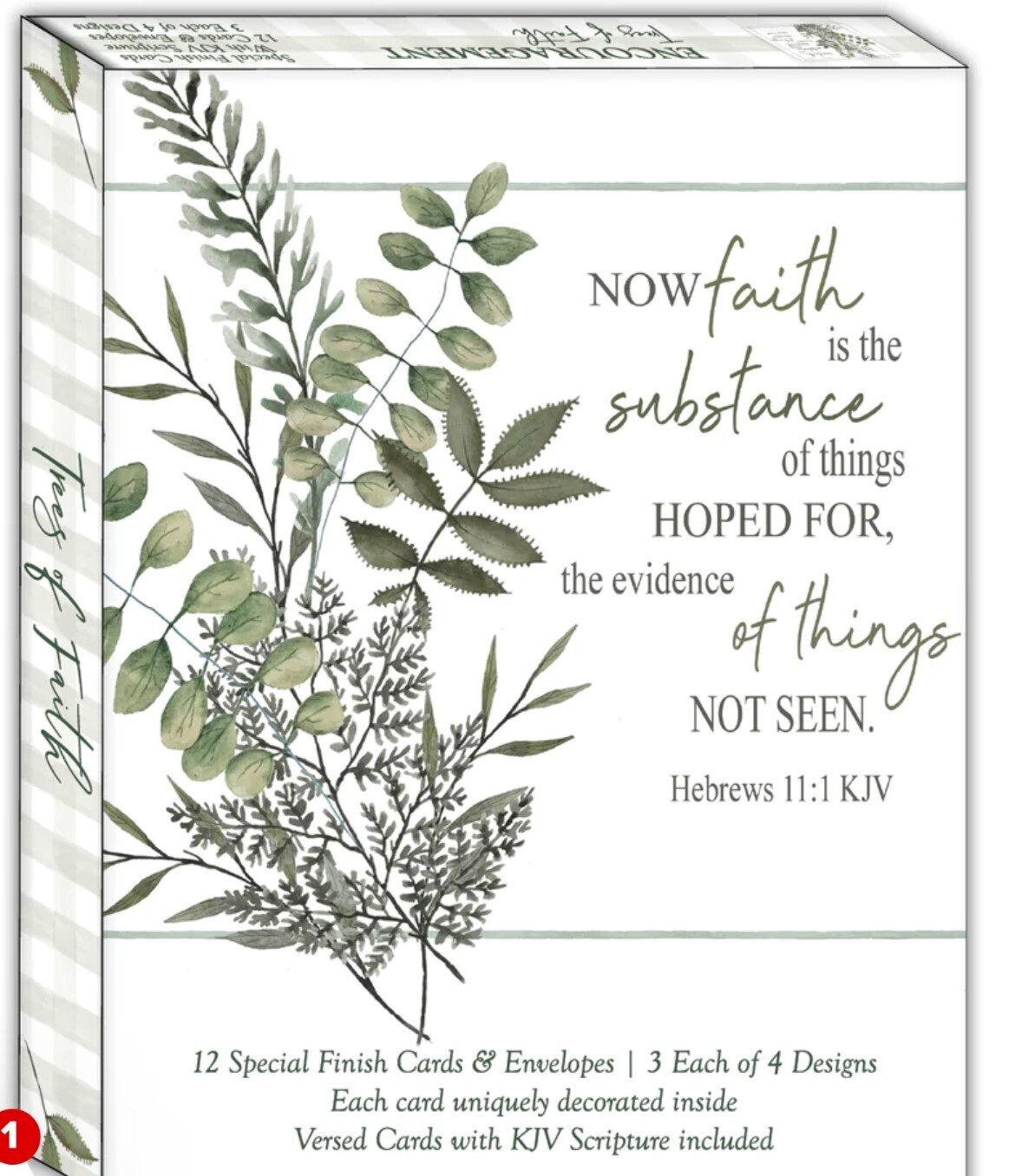 Crown Point Trees of Faith Encouragement Cards, Boxed Assortment