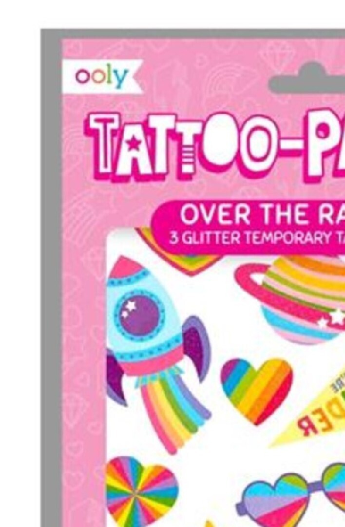 Ooly Temporary Tatoo Palooza - Over the Rainbow