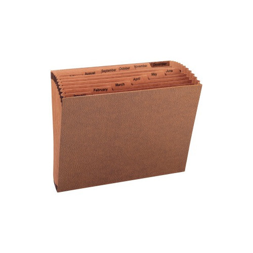 Business Source Expanding File, 12 pockets, Jan-Dec.