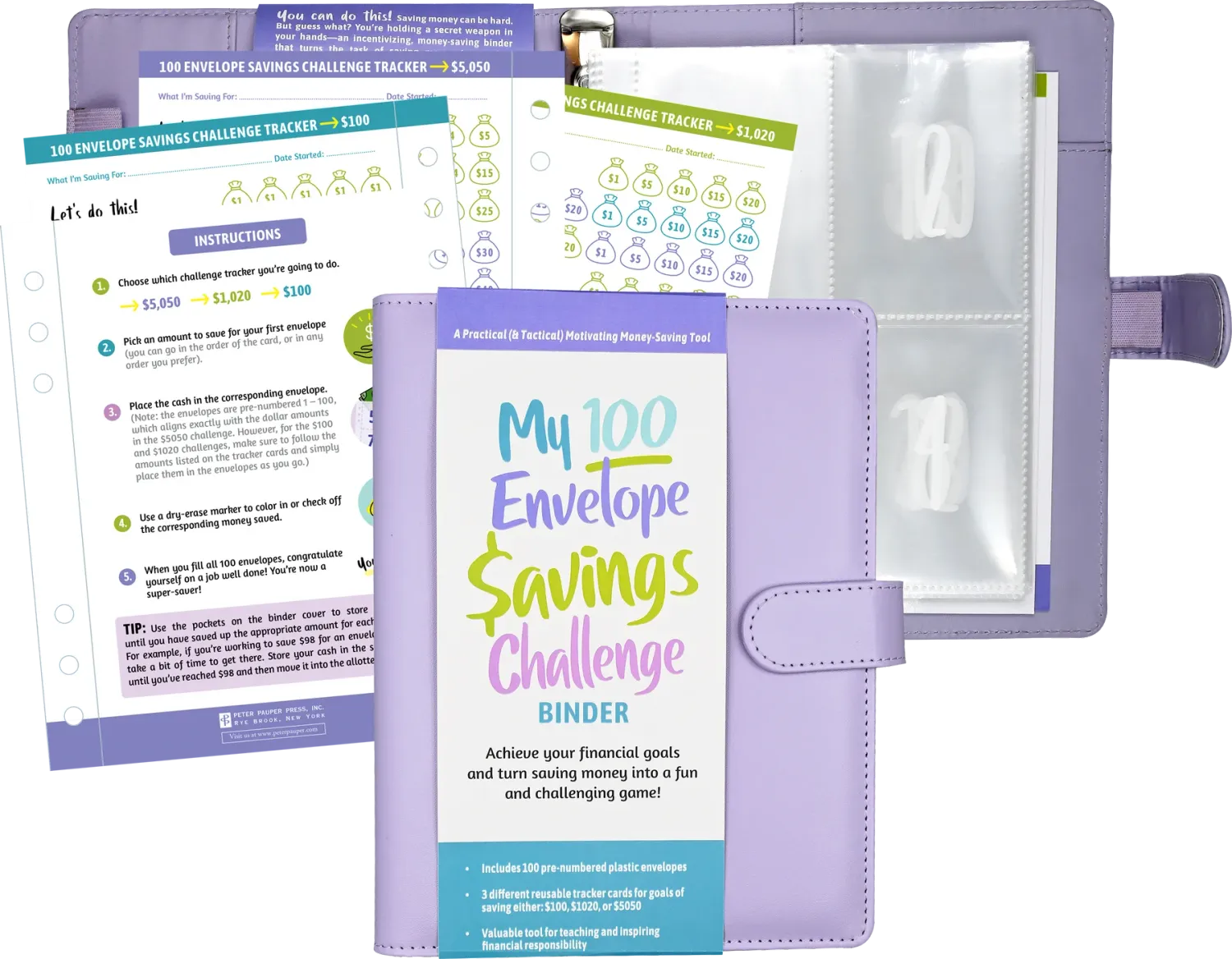 Peter Pauper Savings Binder