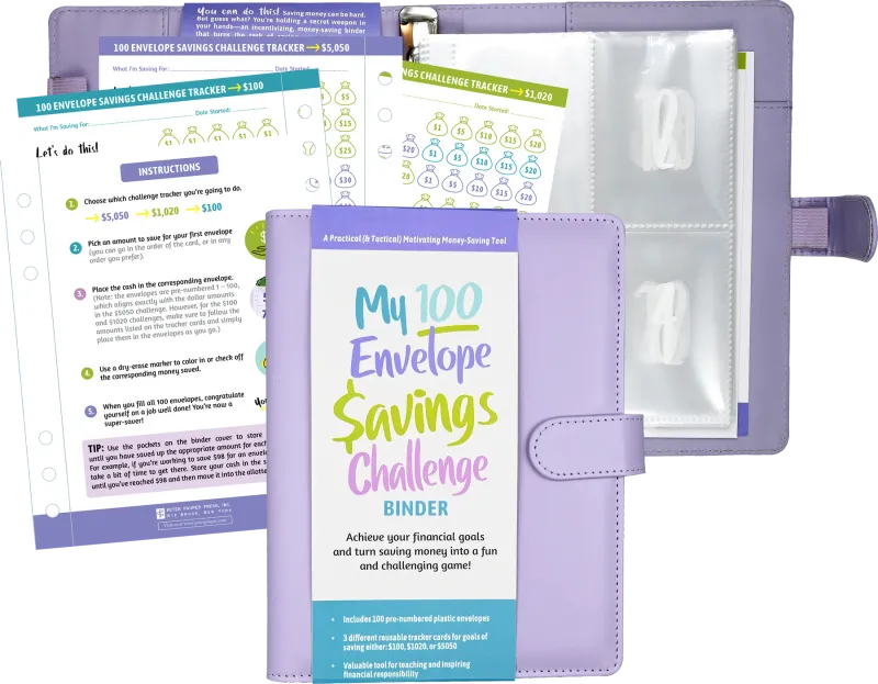 Peter Pauper Savings Binder