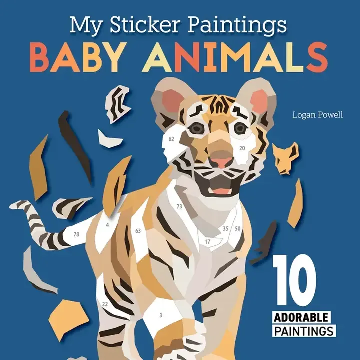 Wellspring Sticker Painting Books