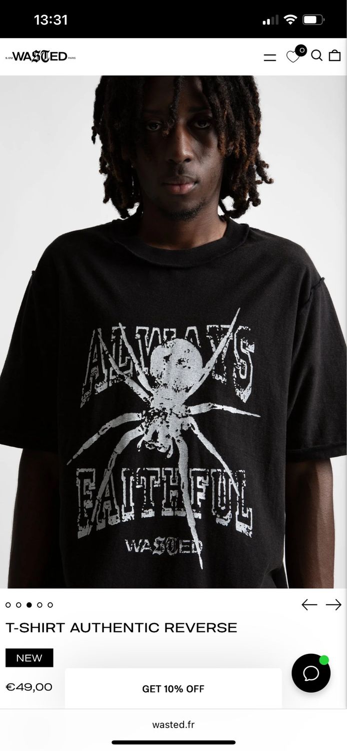 Camiseta Wasted Paris