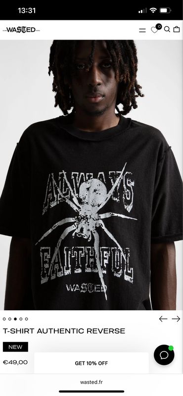 Camiseta Wasted Paris