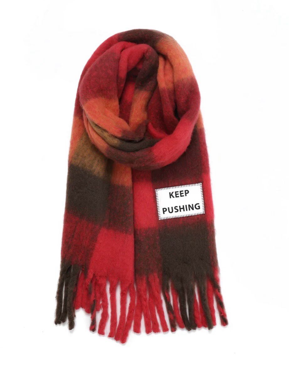 Maxibufanda KEEP PUSHING