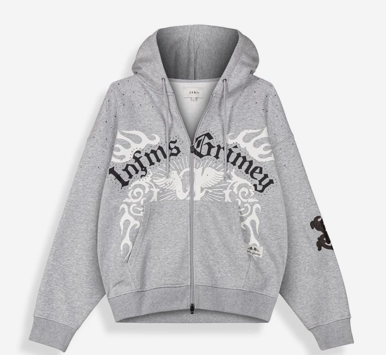 Sudadera cremallera Grimey