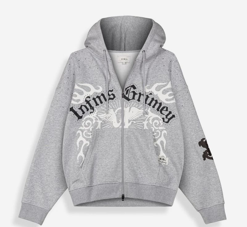 Sudadera cremallera Grimey