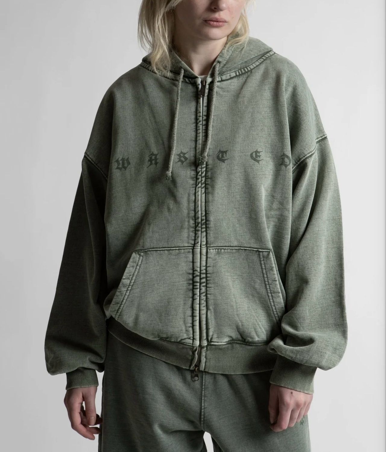 Sudadera cremallera Wasted Paris