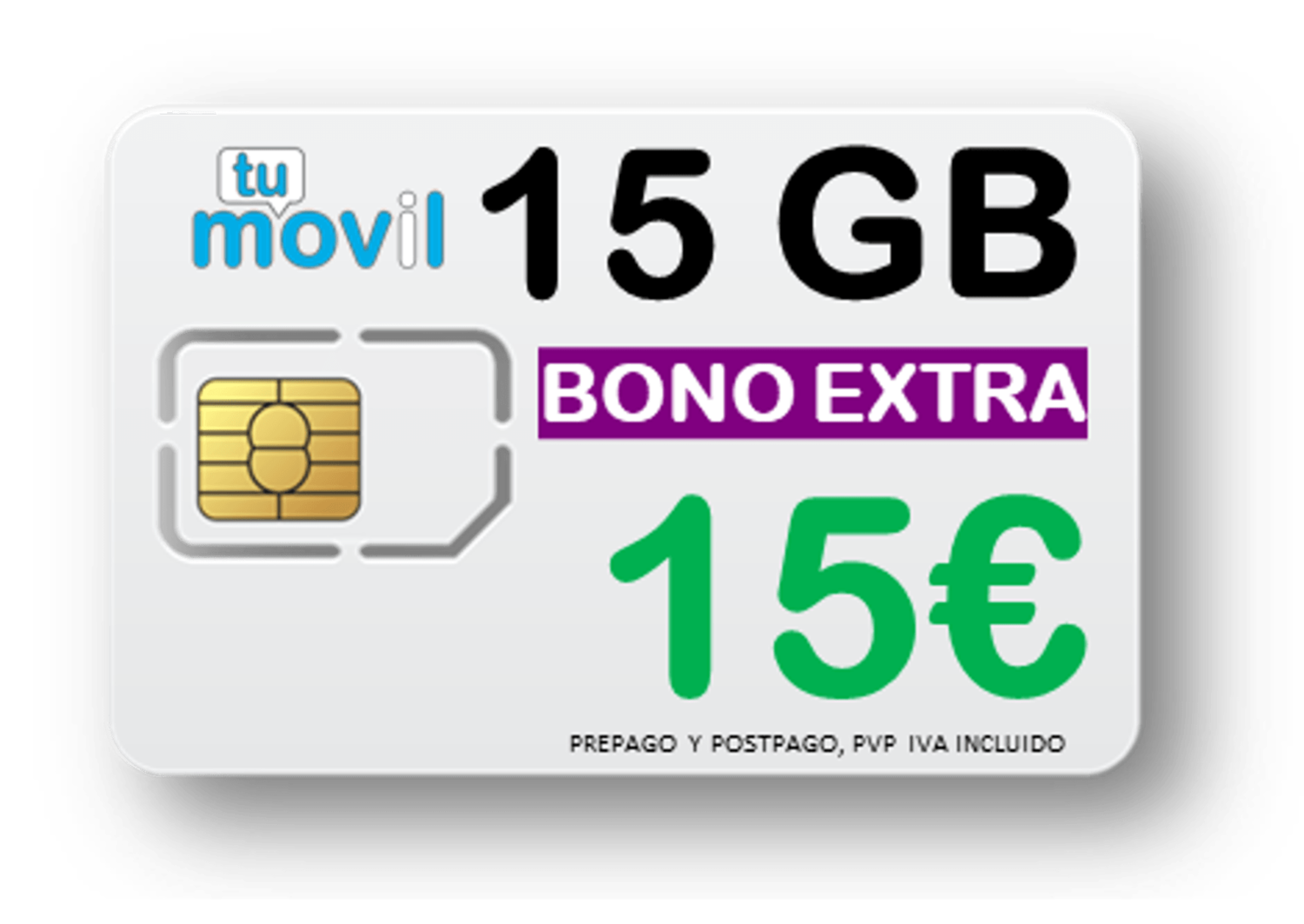 BONO ADICIONAL 15GB