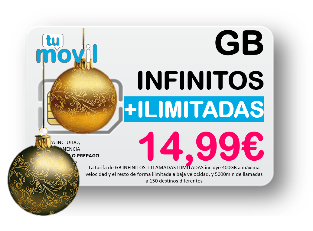 TARIFA GB INFINITOS + ILIMITADAS