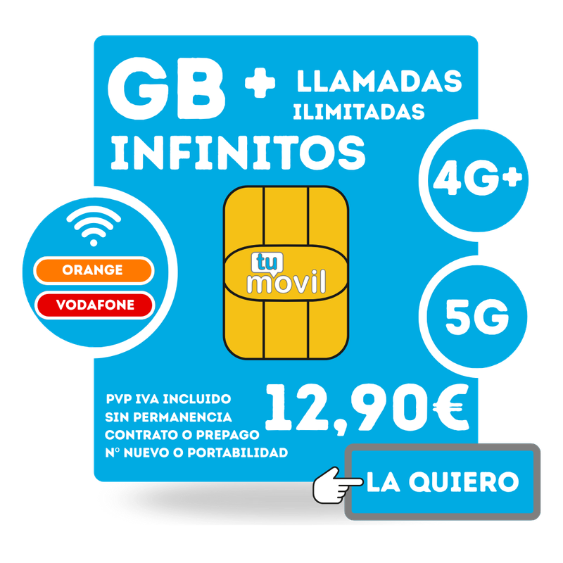 GB ILIMITADOS + LLAMADAS ILIMITADAS