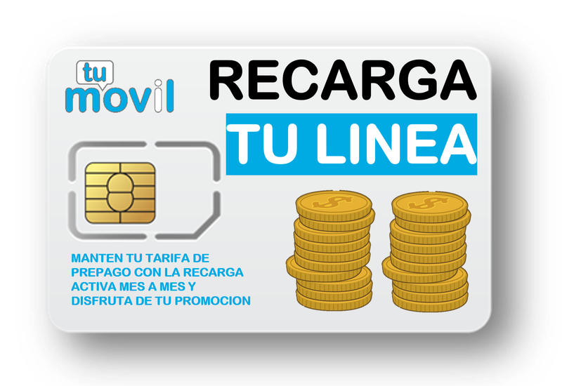 RECARGA 8€
