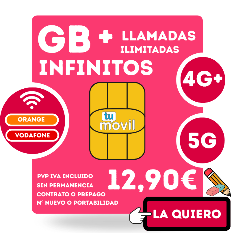 TARIFA GB INFINITOS + LLAMADAS ILIMITADAS TARIFA GB INFINITOS + LLAMADAS ILIMITADAS