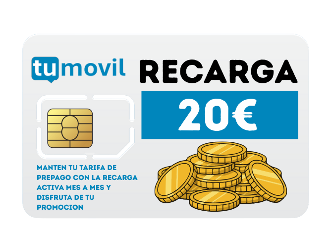 RECARGA 20€