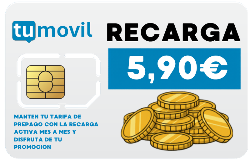 RECARGA 5.9€