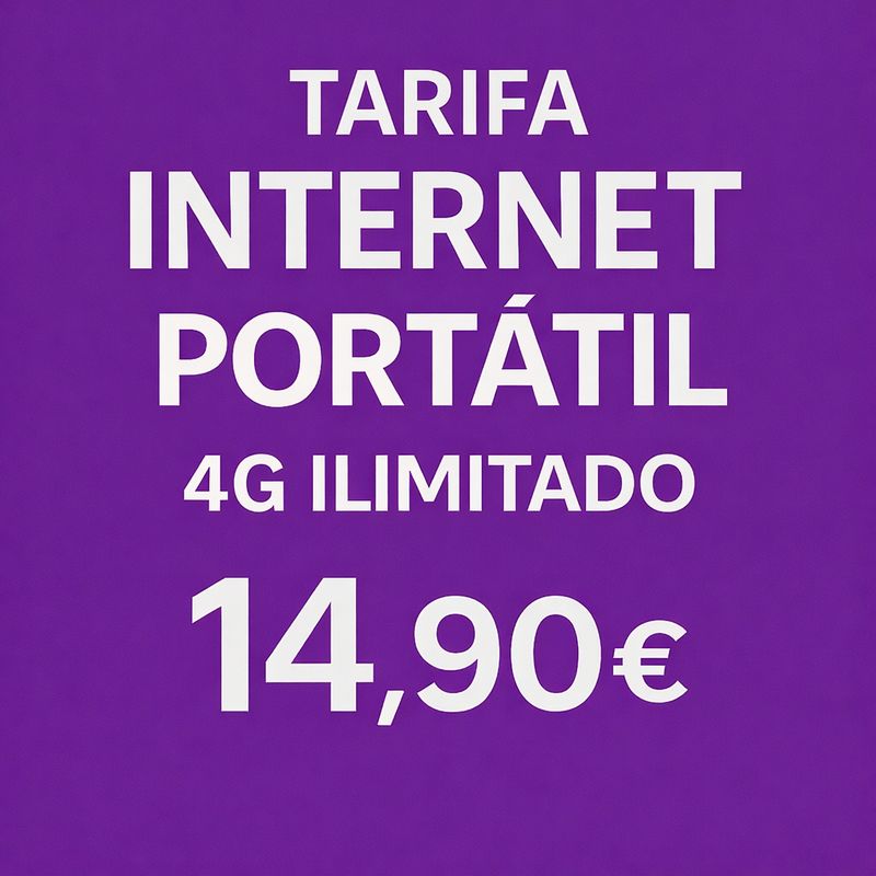 TARIFA INTERNET EN CASA SIN LINEA MOVIL