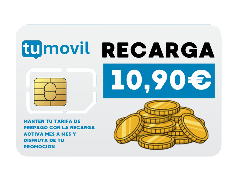 RECARGA 10.9€
