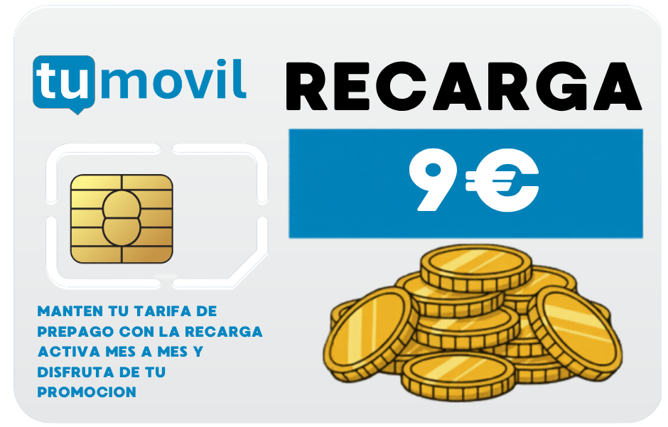 RECARGA 9€