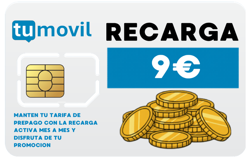 RECARGA 9€